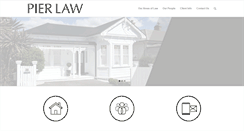 Desktop Screenshot of pierlaw.co.nz